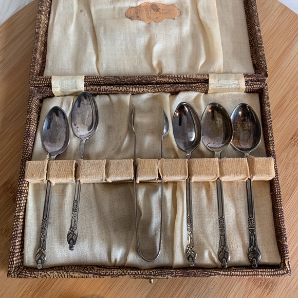 Vintage Silver Teaspoon Set - Picture 15 of 15